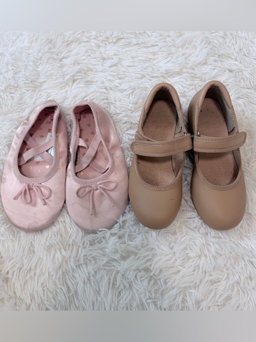 H&M Girls Ballet Slipper and Tap Shoe Bundle Size 10c